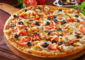 Cheese & Tomato Pizza